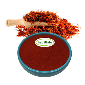 Harga grosir kualitas makanan ekstrak safron bubuk krosin safron Crocin 3% 3.5% Crocins - Product Image 1