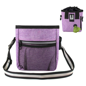 <b>Dog</b> Travel <b>Pouch</b> Eco-Friendly Crossbody Bag Pet <b>Training</b> Walking Portable Drawstring Custom Logo Manufactured <b>Dog</b> Treats 2025 - Product Image 1