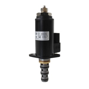Vanne solénoïde SK200 SK200-8 pour moteur d'orientation d'excavatrice, vanne rotative, références YN35V00051F1/YN35V00052F1/YN35V00050F1 - Product Image 3