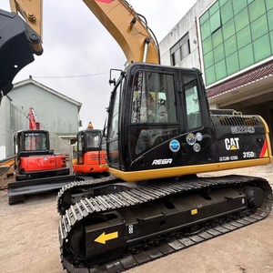 Excavatrice sur chenilles Cat 315D d'occasion de 15 tonnes pour travaux de terrassement, équipement minier Cat 315D de bonne qualité à vendre - Product Image 4