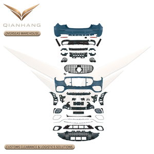Kit carrosserie W223 S63 <span class=keywords><strong>AMG</strong></span> pour Classe S 2021+, conversion de style de base vers <span class=keywords><strong>AMG</strong></span>, kit de mise à niveau S400 S500 S580 A223 885 39 01 - Product Image 1