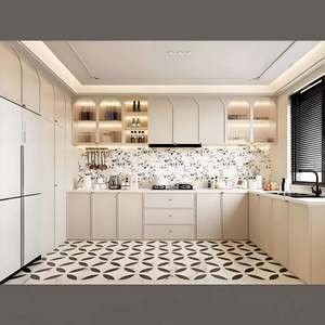 Modern Kitchencabinets Modular <b>Kitchen</b> Cupboards <b>Kitchen</b> Cabinet Custom KitchenKitchen Furniture Stainless Steel <b>Kitchen</b> Cabinet - Product Image 2