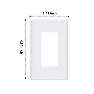 CTC Direct Manufactures US Standard Wall Plate and Wall Plate Cover With Injection Mold