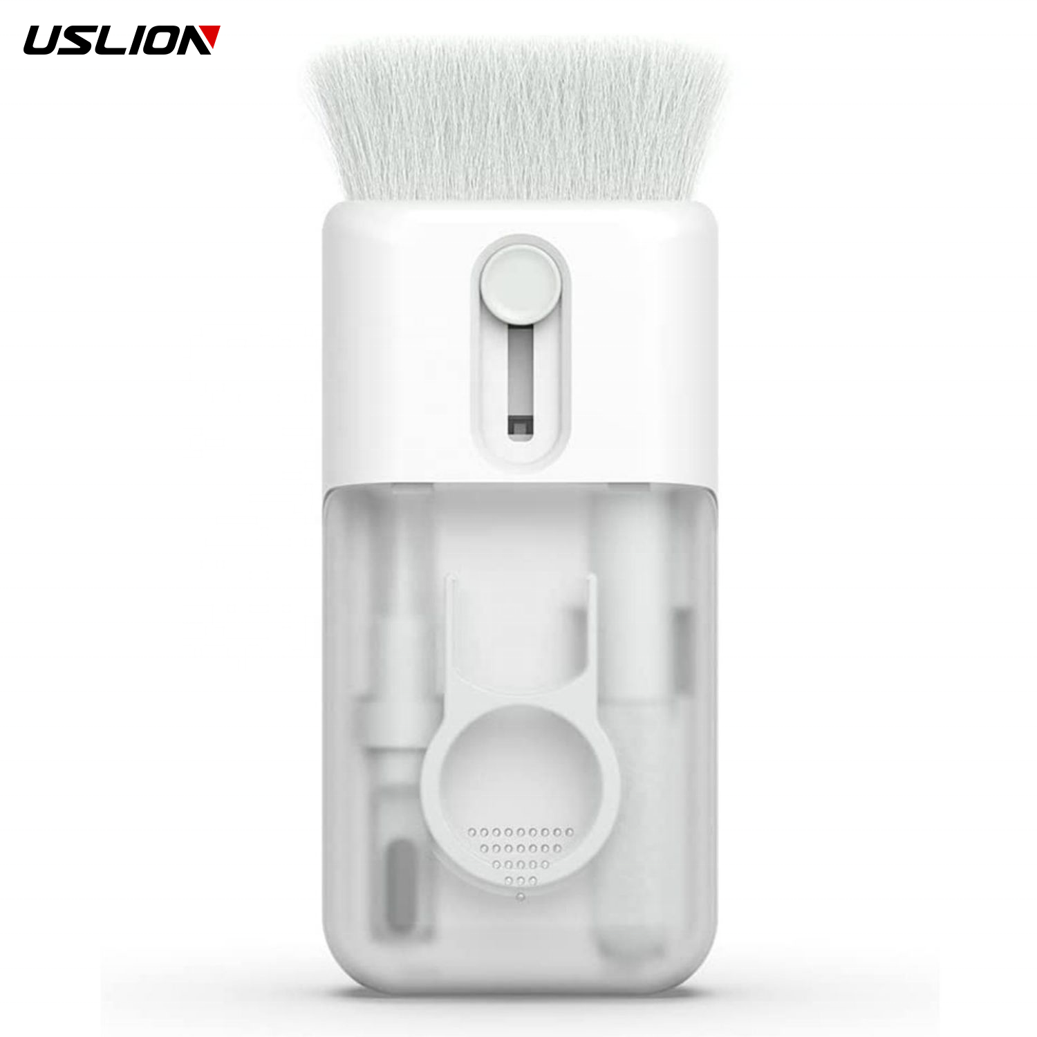 Набор для чистки наушников USLION 6 в 1, ручка для чистки наушников, инструменты для чистки чехла для клавиатуры, ноутбука, автомобильной приборной панели, щетка для чистки