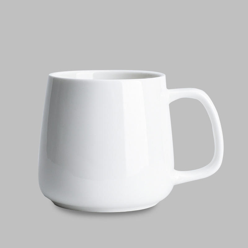 Glossy White Nude Cup