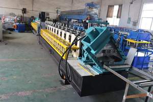 מכונת ייצור דלת פלדה מכונת ייצור מסגרת דלת פלדה מדורג אש מסגרת דלת פלדה רול להרכיב מכונת ייצור יצרן - Product Image 6