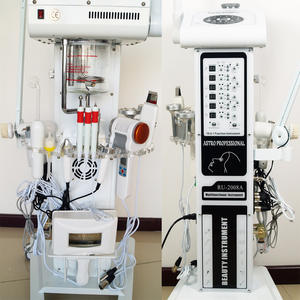 Au-2008A komprehensif 16 dalam 1 alat uap wajah, perangkat eksfoliator Ultrasound Peel Sonic galvanik wajah multifungsi - Product Image 5