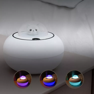 Penjualan Terbaik minyak esensial <span class=keywords><strong>Diffuser</strong></span> 300ML Led lampu malam <span class=keywords><strong>Mini</strong></span> Portabel ultrasonik USB pelembap udara untuk rumah - Product Image 3