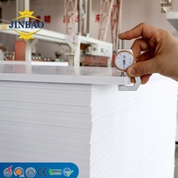 Panneau en mousse PVC JINBAO, rigide, flexible, ignifuge, imperméable, 3 mm, 5 mm, 8 mm, 10 mm, 15 mm, 18 mm, 25 mm, plaque Celuka gratuite