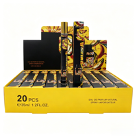 Fournisseur : Parfum Chocolat Format Voyage 35ml, 20 Pièces par Boîte, Commande en Gros pour Usage Quotidien Masculin