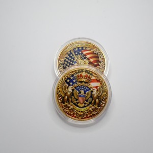 VS 250-jarig jubileum herdenkingsmunten bulkbestelling 3D gouden Vrijheidsbeeld adelaar munten voor zakelijke geschenken & wederverkoop - Product Image 4