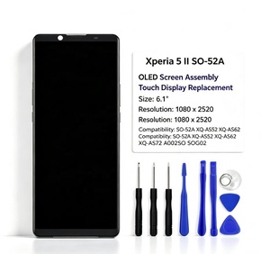 หน้าจอ OLED คุณภาพสูงพร้อมทัชสกรีนสำหรับเอ็กซ์พีเรีย 5 II SO-52A XQ-AS52 6.1 นิ้วโทรศัพท์มือถือซ่อมเปลี่ยนหน้าจอ - Product Image 3
