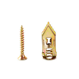 Plasterboard <strong>Anchor</strong> with Screws Home Self Drilling Hammer in Drywall <strong>Anchor</strong> <strong>Kit</strong> for Sheetrock Screw Holes Nail Hand Plad - Product Image 4