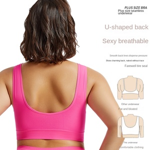 Nueva Lencería Sexy Tallas Grandes XXXL XXL para Mujer Sostén Acolchado Inalámbrico sin Costuras Transpirable y Ecológico Ropa Interior para Adultos - Product Image 6
