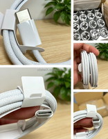 Cable de Carga para Teléfono Móvil al por Mayor, Cable de Datos Trenzado Tipo C, Cable de Carga Rápida de 60W para iPhone 17 16 15 14 13