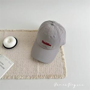 Parent child quick drying baseball cap men's and women's letter <b>waterproof</b> duckbill cap summer outdoor travel sun protection <b>hat</b> - Product Image 3