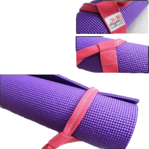 पर्यावरण अनुकूल समायोज्य खेल फिटनेस कपास योग मैट कैरी स्ट्रैप - Product Image 6