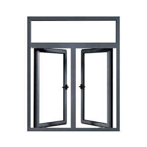 Fenêtre à battant en aluminium et <span class=keywords><strong>PVC</strong></span> de norme européenne avec verre Low-E insonorisé, certifiée Energy Star, à quatre vitres - Product Image 3
