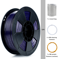 Filament d'impression 3D ZIRO du fabricant chinois 1.75mm 1kg Filament PLA PETG de diamant bleu 1.75mm PLA pour filament plastique d'imprimante 3D