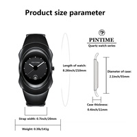 Reloj de pulsera para hombre de estilo cyberpunk único, esfera verde esmeralda, pulsera de eslabones integrada, caja ovalada minimalista, reloj de pulsera masculino a la moda