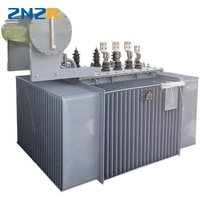 Transformador de Aceite Trifásico Hermético Temporal de Alta Eficiencia Energética Usado en Construcción, de 11kV/6kV a 380V/220V