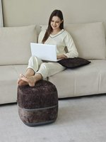 Prix de gros - Masseur électrique vibrant pour les jambes et les pieds Boncare F1 - Machine de massage Shiatsu chauffante - Matériel ABS - Rose/Bleu/Gris