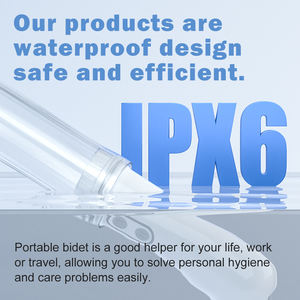 Pulverizador de bidé de mano con botella de plástico de 140ML Cómodo bidé de viaje <span class=keywords><strong>para</strong></span> dama y <span class=keywords><strong>para</strong></span> hombre - Product Image 6