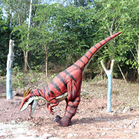 Costume de dinosaure léger grandeur nature pour événements d'anniversaire, parcs d'aventure, centres commerciaux intérieurs/extérieurs, aires de jeux publiques et mascotte domestique