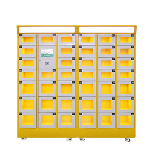 <span class=keywords><strong>Cube</strong></span> chauffant intelligent pour restaurant, livraison d'aliments frais, <span class=keywords><strong>casier</strong></span> transparent à double porte pour distributeur automatique mural, <span class=keywords><strong>casier</strong></span> électronique - Product Image 6