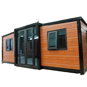 Nhà Máy Trực Tiếp Tùy Chỉnh 20ft 40ft Mở Rộng Thép Container Nhà Có Thể Gập Lại Prefab Phòng Ngủ Bánh Sandwich Bảng Điều Khiển Giá Tốt Nhất Cho Nhỏ Gấp - Product Image 1