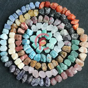 100G Natural Crystal Agate Raw Stones Gravel Loose Chakras Energy Healing Stones Garden Aquarium Decoration Stone