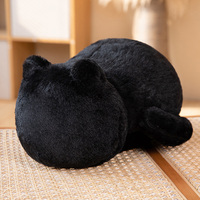 Jouets en peluche amusants pour chat sans visage ni expression, animaux en peluche doux, coussin de canapé pour chat, oreiller