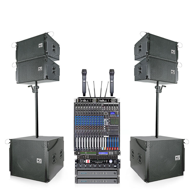 High Power 18 Line Array Speakers for Professional Sound