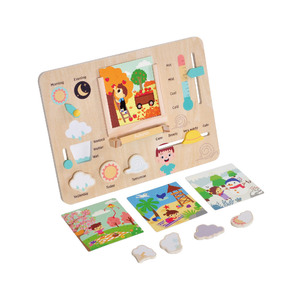 Thời tiết dự báo Hội Đồng Quản trị Montessori đồ chơi cho trẻ em bận rộn Board Montessori đồ chơi - Product Image 4