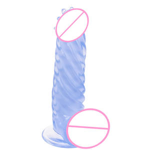 Masturbateur à tête de chou-fleur fileté transfrontalier, forme étrange, gode pour homme et femme, stimule le clitoris et l'anus, jouet sexuel pour adultes - Product Image 3