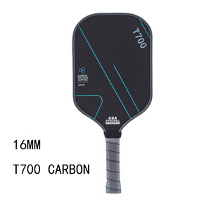 Paleta de Pickleball OEM de Fibra de Carbono <span class=keywords><strong>T700</strong></span> de 16 mm, Resistente, con Núcleo de Panal, Diseños Personalizados, Raqueta de Pickleball Popular - Product Image 3