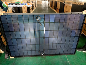 Nueva llegada Topcon bifacial Todo Negro 460W Panel solar <span class=keywords><strong>PV</strong></span> resistente al medio ambiente para uso doméstico y comercial - Product Image 5