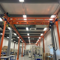 Système de grue KBK Q355b de 500 kg, ultra-précis et de haute qualité, structure intégrée pour rail, sans soudure