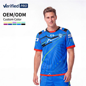 Camiseta de Fútbol Personalizada del Equipo Nacional 2026, Diseño de Camiseta de Fútbol de <span class=keywords><strong>Francia</strong></span> en Poliéster de Alta Calidad, Personalización de Uniformes de Fútbol Mundial - Product Image 1
