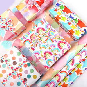 Wholesale High Quality Birthday <b>Tissue</b> Rolls Birthday Multicolor Series Packaging <b>Wrapping</b> <b>Paper</b> Roll Uperior Craftsmanship - Product Image 6