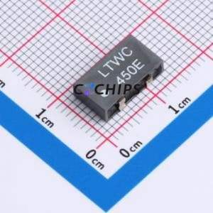 HCCF2-450.000-LTWCEL Ceramic Filter SMD-4P,11.9x6.5mm RF 450kHz 7.5kHz 5dB - Product Image 1