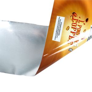 Rouleaux de film plastique laminé en aluminium de qualité alimentaire personnalisés pour les sachets de bonbons, emballage automatique de sucre et de biscuits. - Product Image 6
