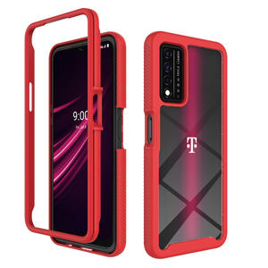 Funda completa transparente para teléfono móvil, carcasa trasera dura para <span class=keywords><strong>motorola</strong></span> one fusion plus g stylus 5g edge 20 pro, 360 - Product Image 2