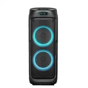 Produsen suara tinggi 50w 6.5 inci sistem home theater luar ruangan nirkabel gigi biru FM USB mode speaker pesta portabel