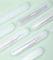Outil d'extraction d'acné en acier inoxydable pour l'élimination des points noirs et des points blancs Utilisation du visage