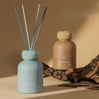 Coffret Cadeau Diffuseur à Bâtonnets Luxe Abordable Parfum d'Ambiance 150ml Senteur Florale Boisée pour Appartement Clinique Salle d'Exposition Bâtonnets Naturels