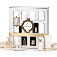 Calendrier de l'Avent personnalisé en carton rigide avec tiroirs et fermeture magnétique pour coffrets cadeaux cosmétiques et soins de la peau
