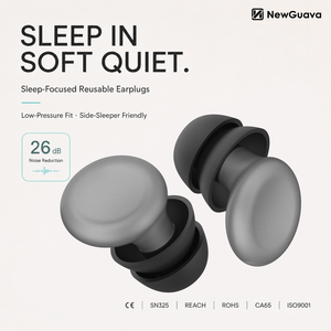 Tapones para los Oídos para Trabajadores de Turnos, Silicona Ultra Suave, Reducción de Ruido de 26dB, Comodidad Diaria Suave para Oídos Sensibles y Momentos de Silencio - Product Image 1