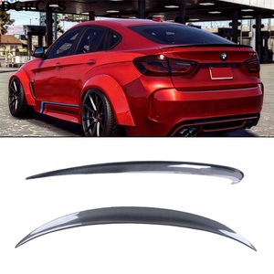 For F16&X6M F86 P Style Carbon Fiber Rear Spoiler Trunk Wing 2014-2019 Carbon Fiber - Product Image 1