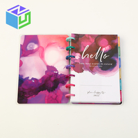 Agenda personnel personnalisé à spirale, carnet de notes avec pages imprimées, formats A5/B5/B6/tailles personnalisées